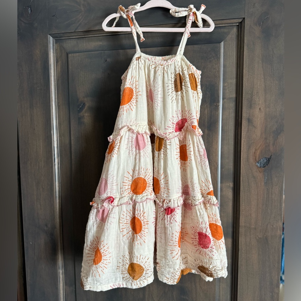 Pink Chicken Tiered Sunshine Dress sz 5